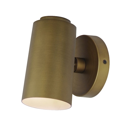 Maxim Lighting SpotLight Outdoor LED Sconce - Cylinder 62001NAB